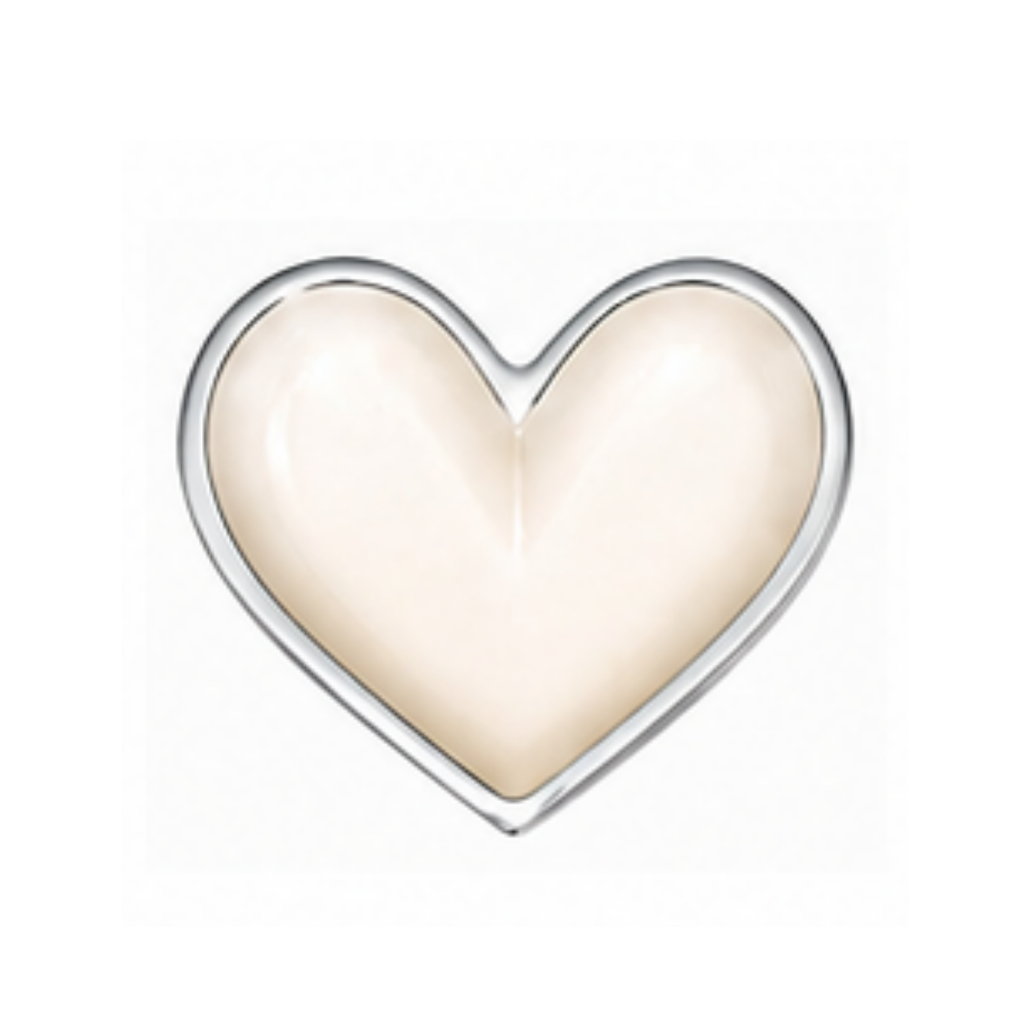 Tiny White Heart