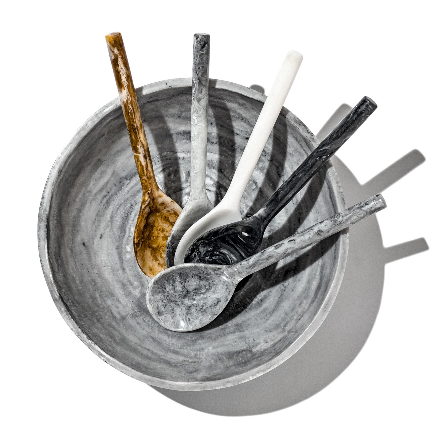 EveryWare Resin Servers - Marble Swirl