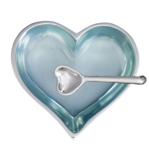 Birthstone Heart with Spoon - March