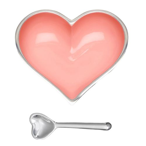 Happy Cotton Candy Heart with Spoon