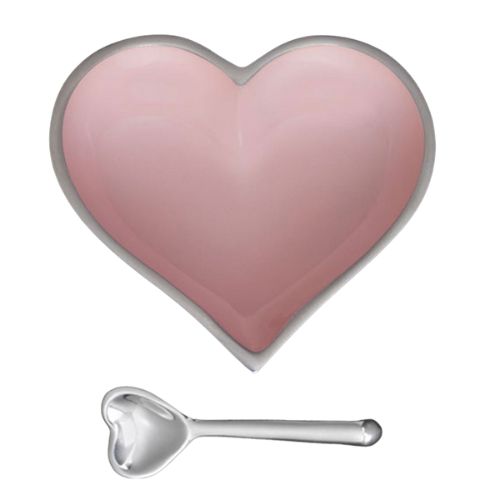 Happy Blush Heart with Spoon