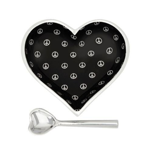 Happy Peace Heart with Spoon