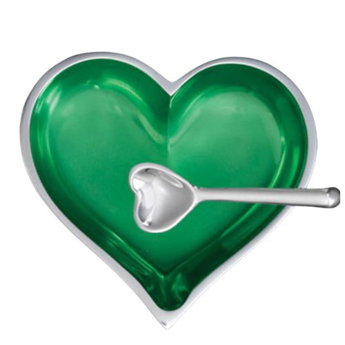 Birthstone Heart with Spoon - May