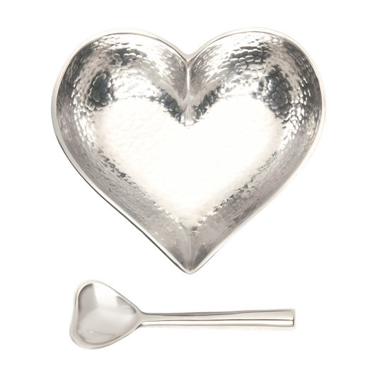 Happy Hammered Heart with Spoon