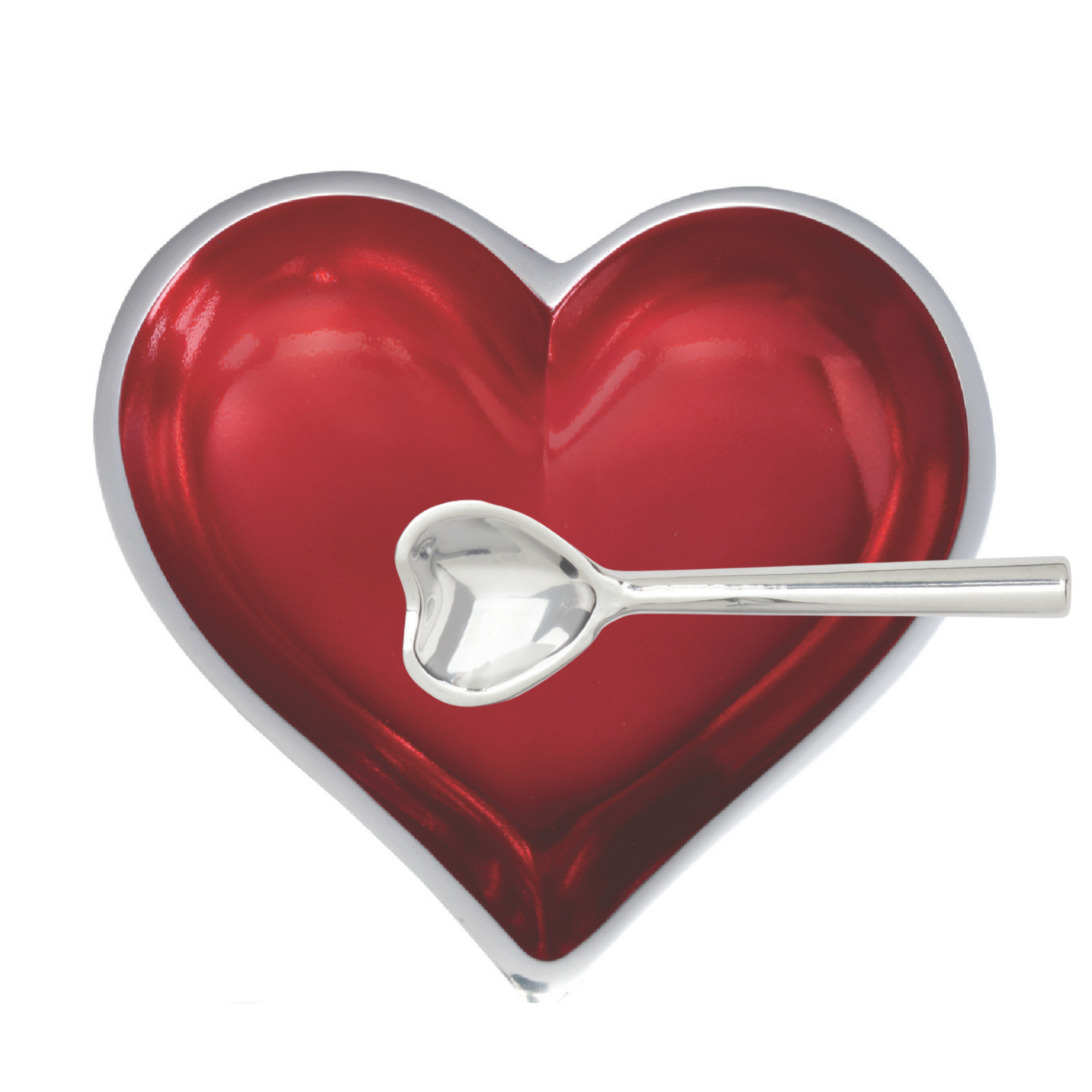 Birthstone Heart with Spoon- July