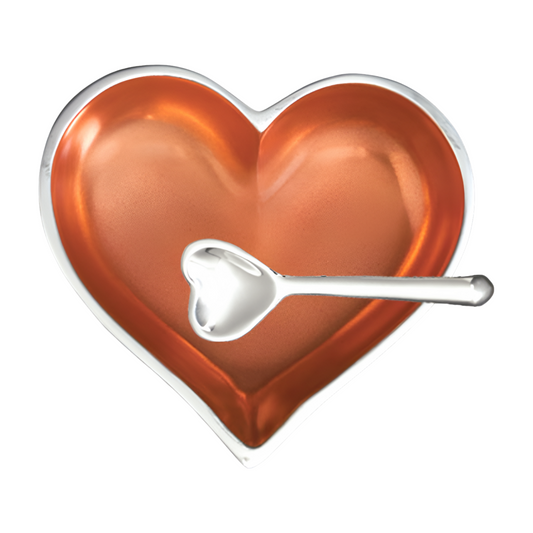 Birthstone Heart with Spoon- November