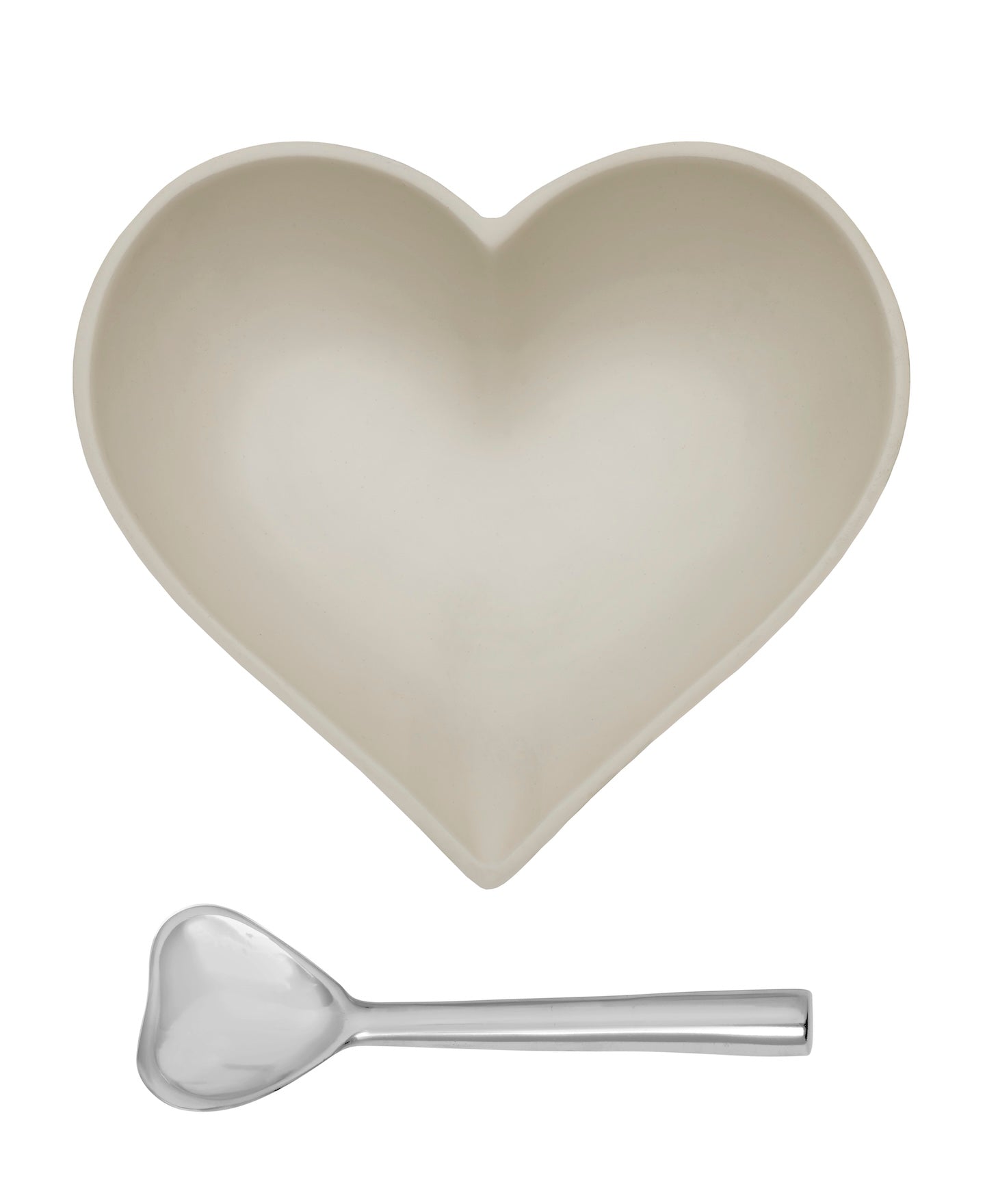 Happy Sand Heart with Spoon