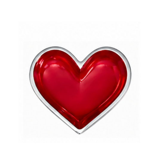 Tiny Ruby Red Heart