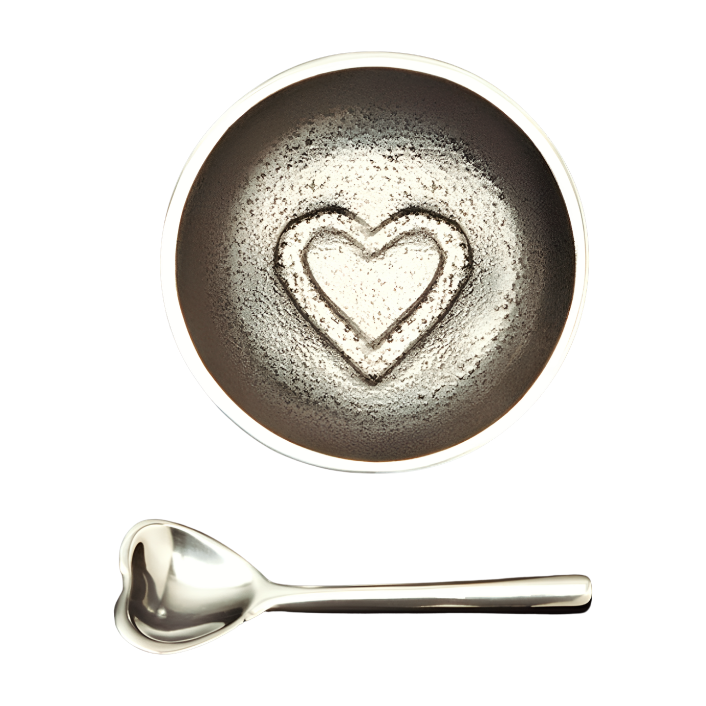 Heart Dot with Heart Spoon