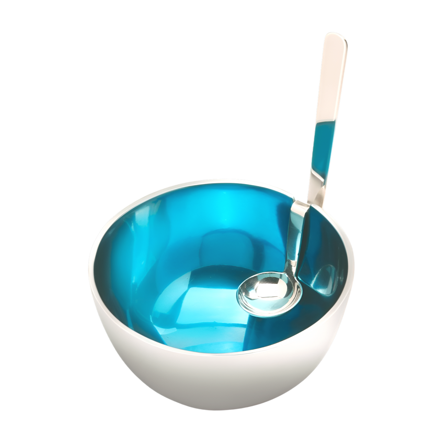 Lite Blue Benzy Bowl with Spoon