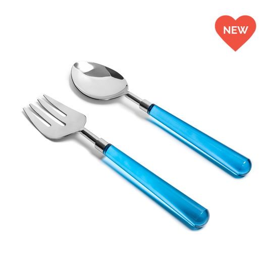 EveryWare Acrylic Servers - Bright Blue