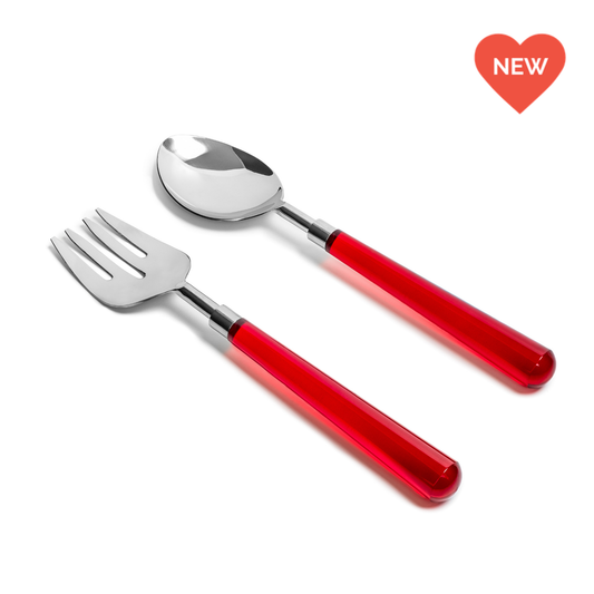 EveryWare Acrylic Servers - Bright Red