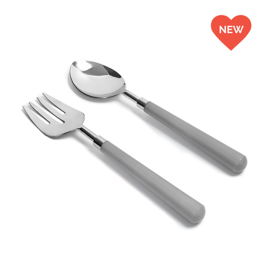 EveryWare Acrylic Servers - Bright Gray