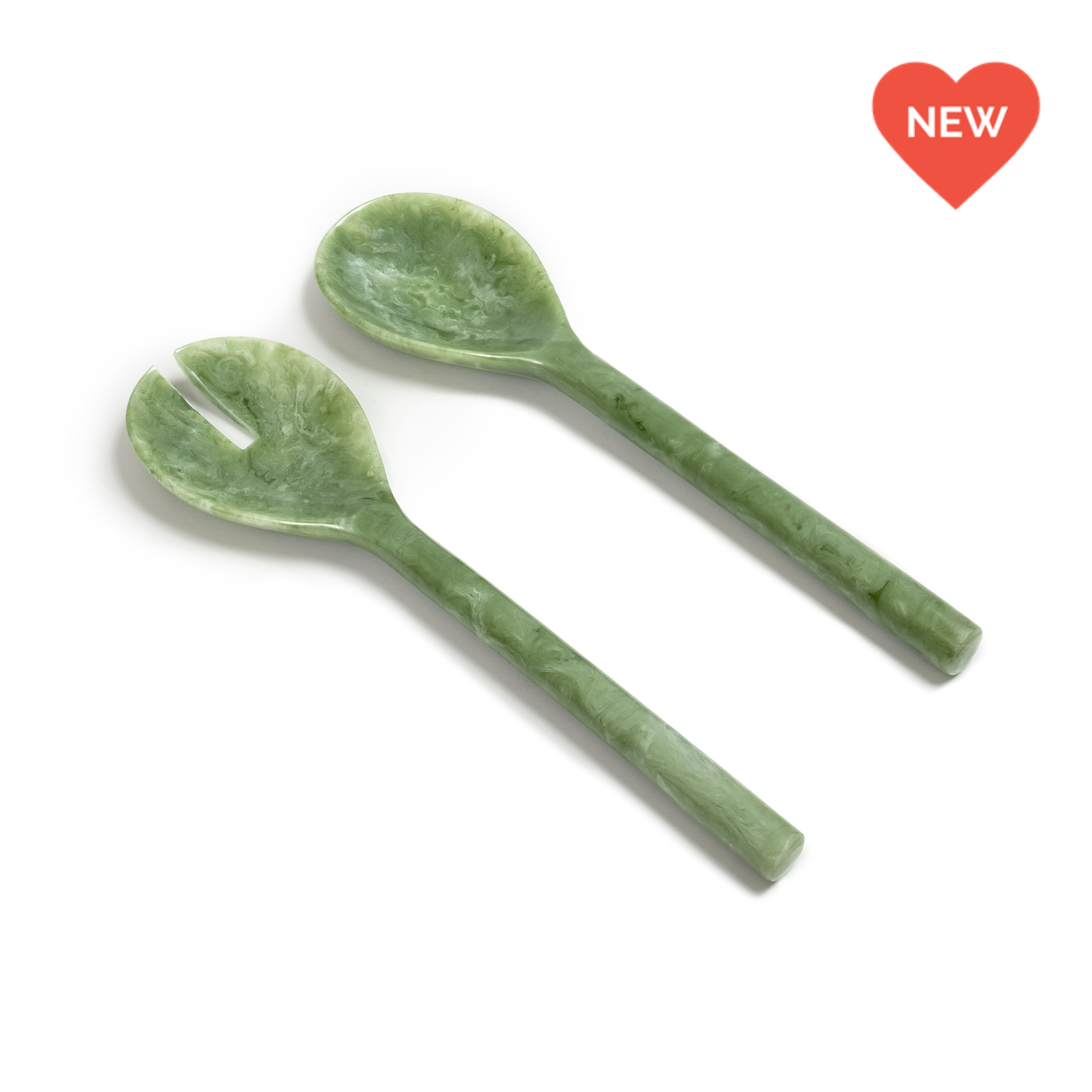 EveryWare Resin Servers - Green Swirl
