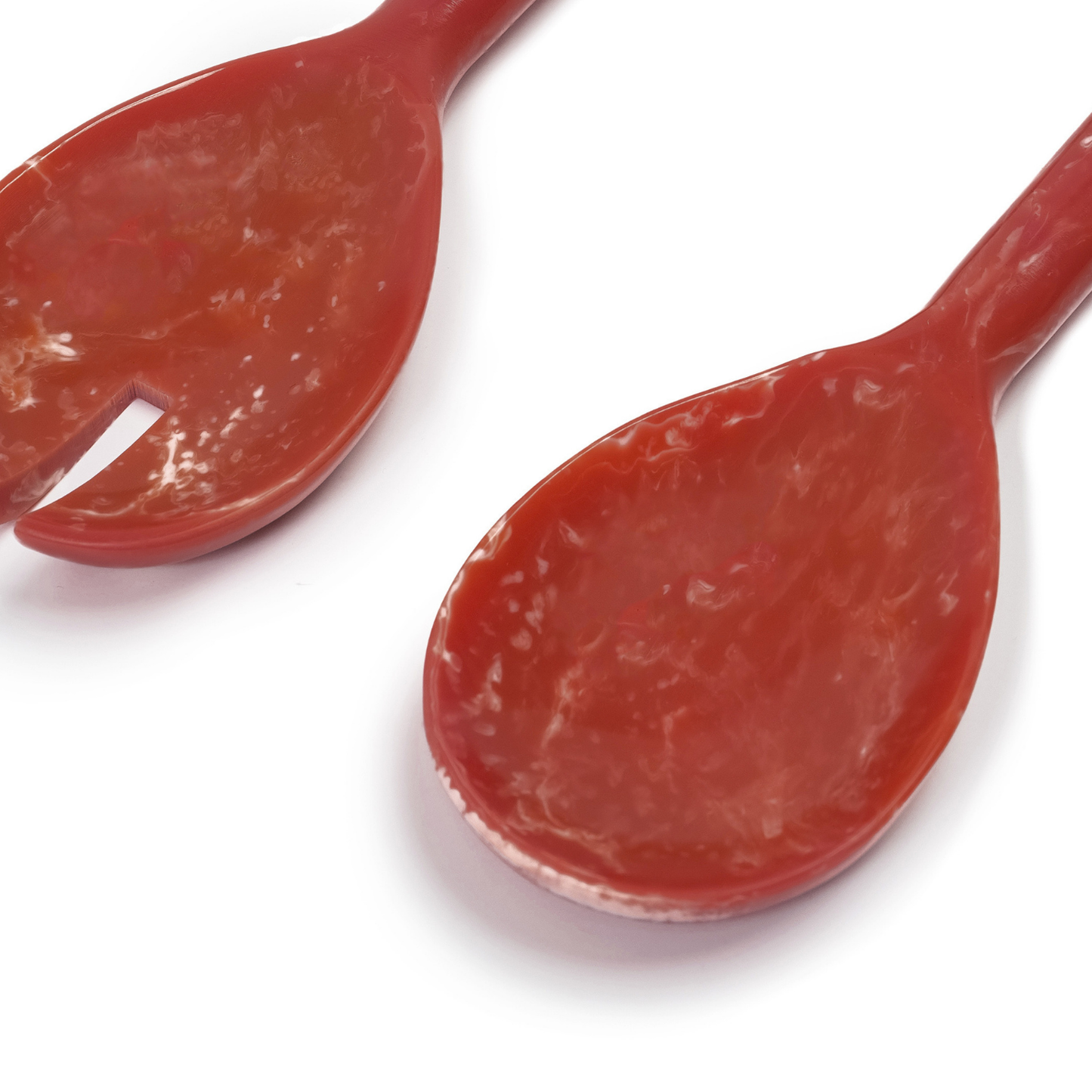 EveryWare Resin Servers - Red Swirl