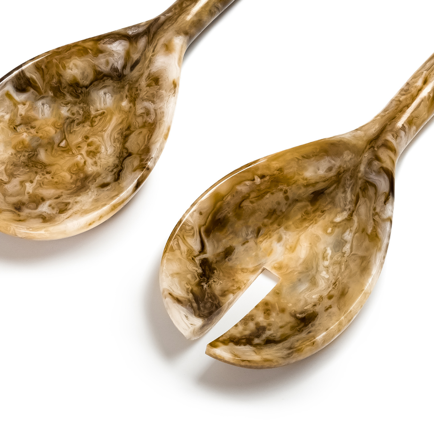 EveryWare Resin Servers - Tortoise Swirl