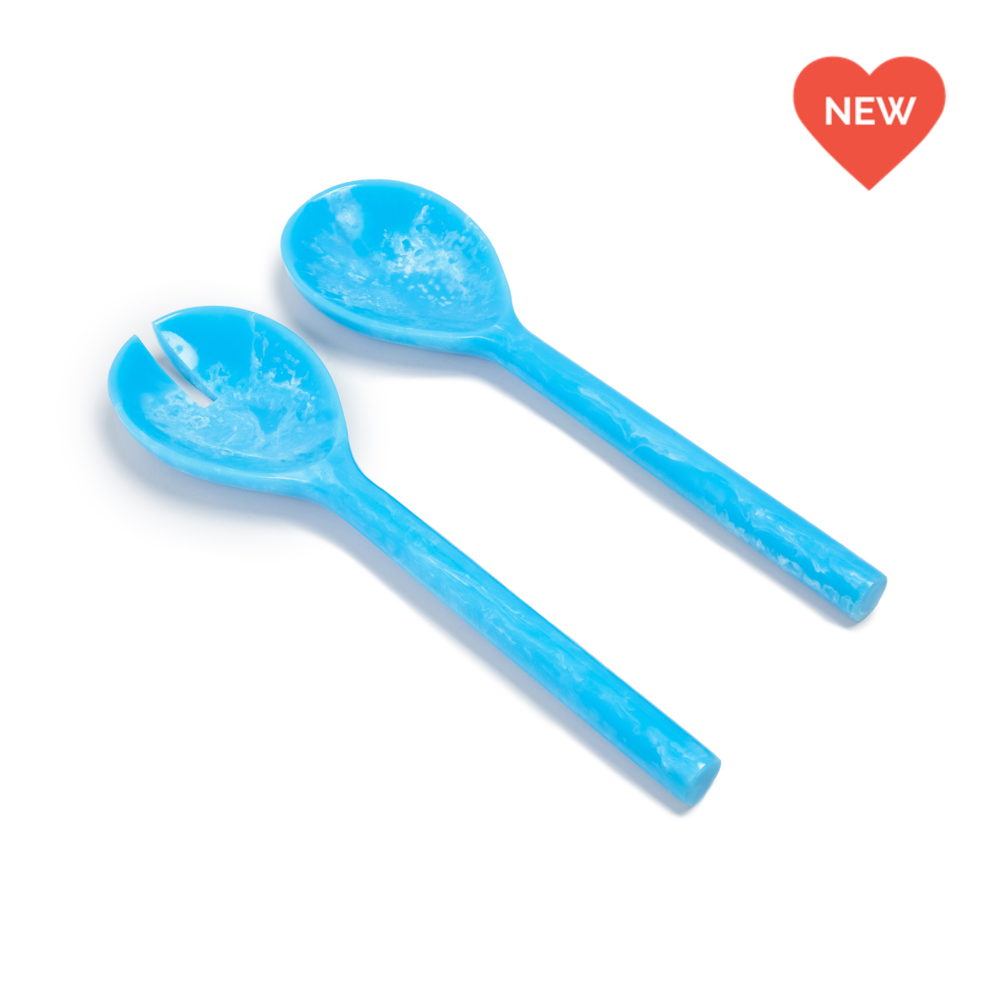EveryWare Resin Servers - Turquoise Swirl