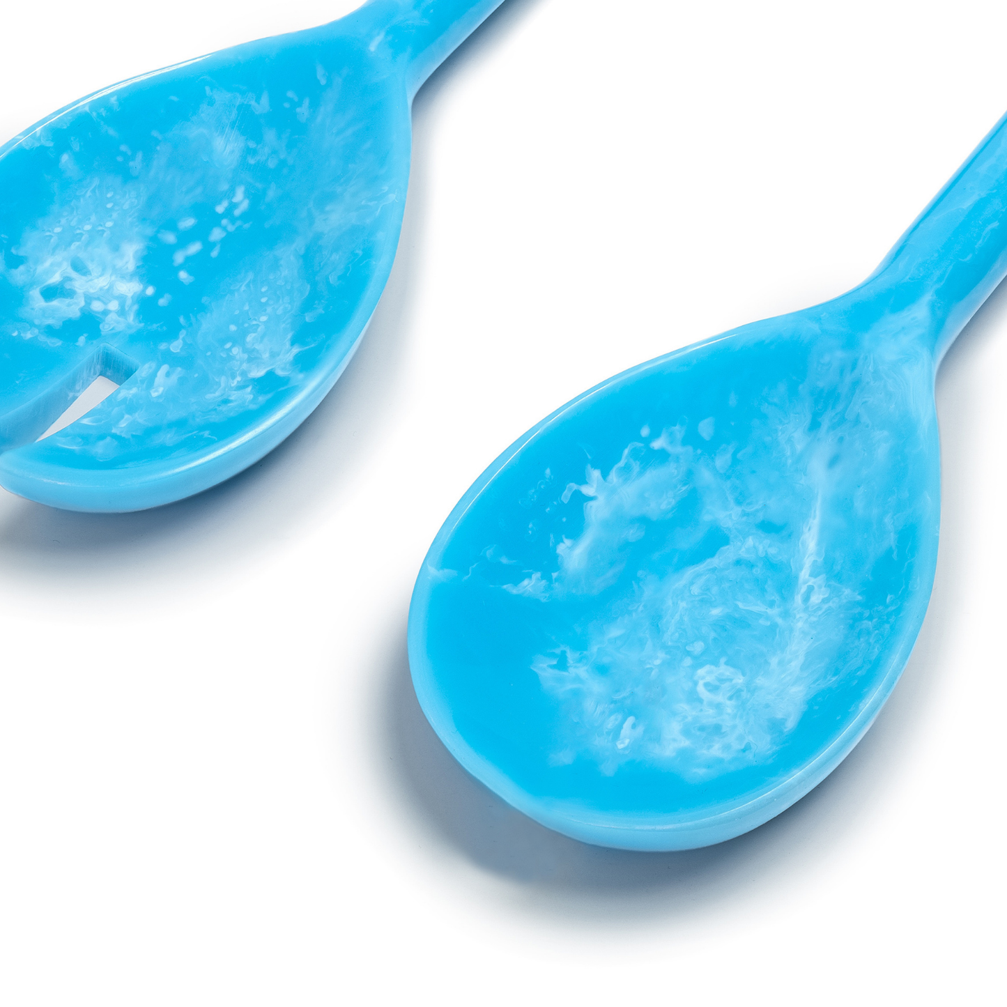EveryWare Resin Servers - Turquoise Swirl