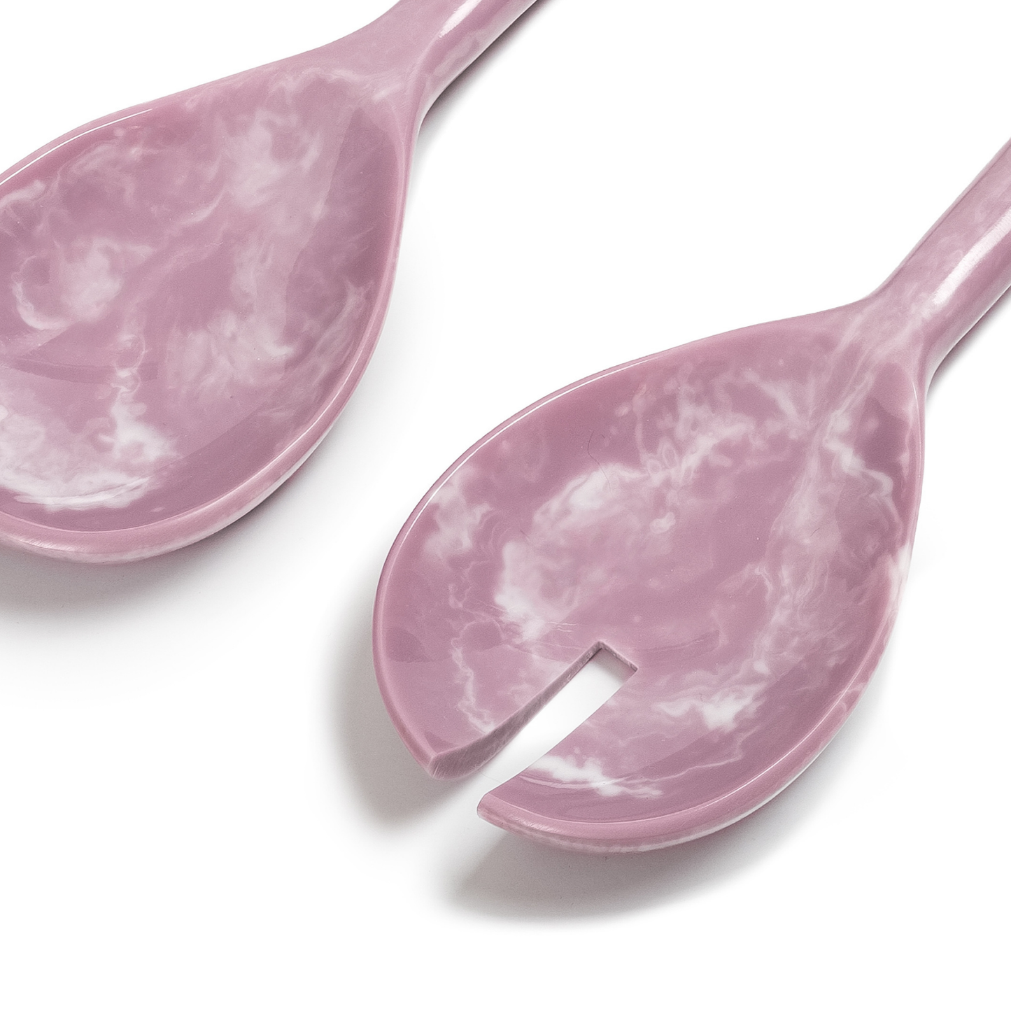 EveryWare Resin Servers - Lilac Swirl