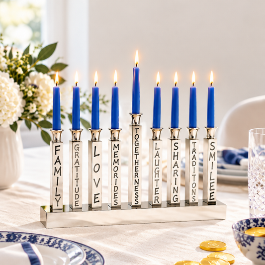 Mimi the Menorah - Silver
