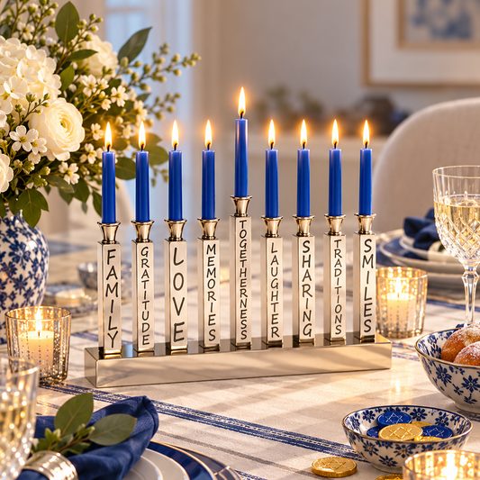 Mimi the Menorah - Silver
