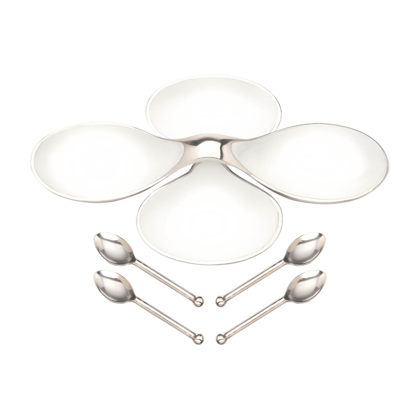 Helix Bowls Set - White