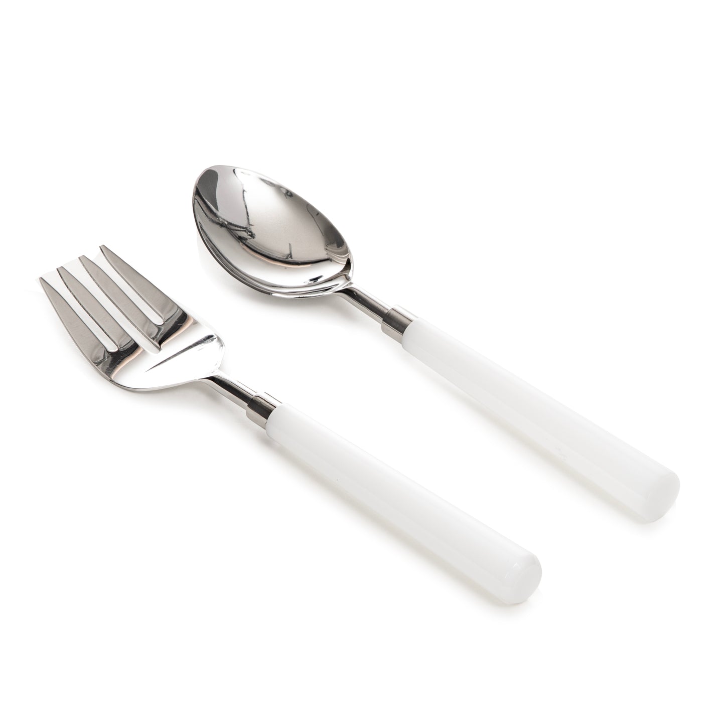 Bright White Salad Set