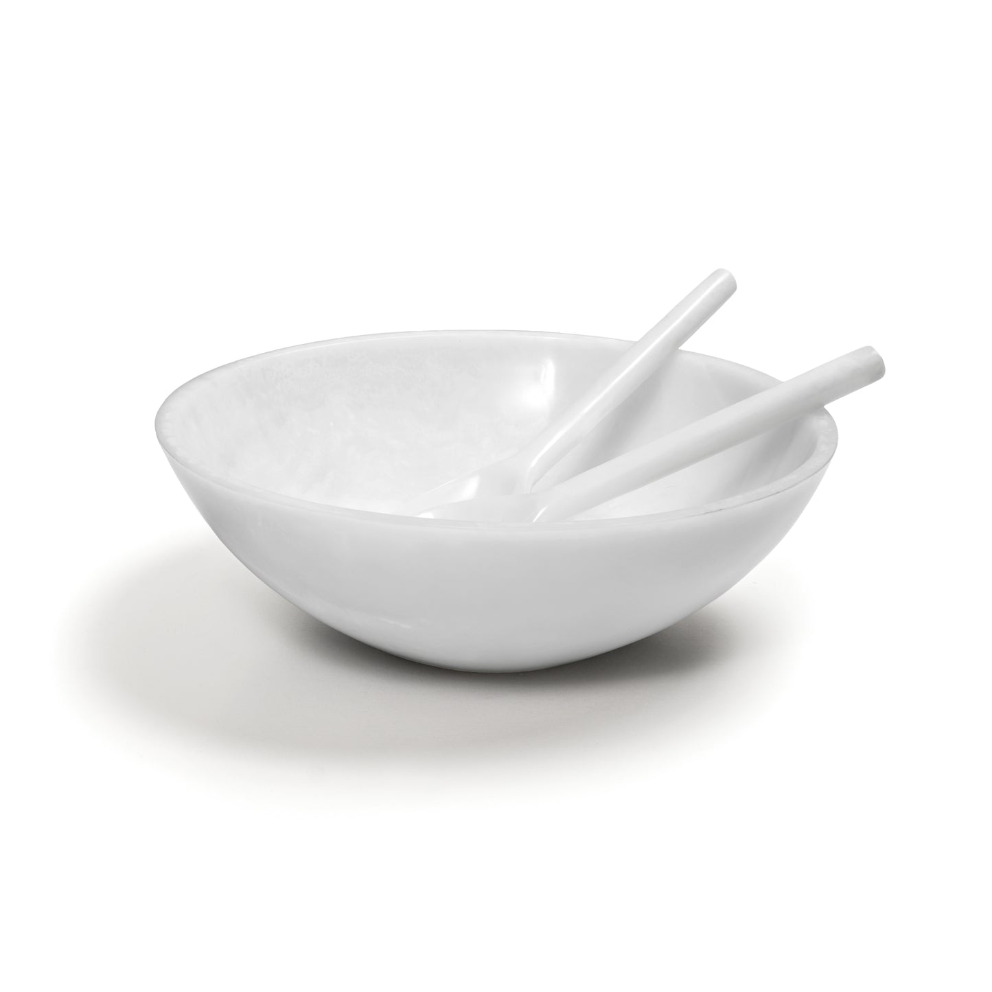EveryWare Resin Servers - White Swirl